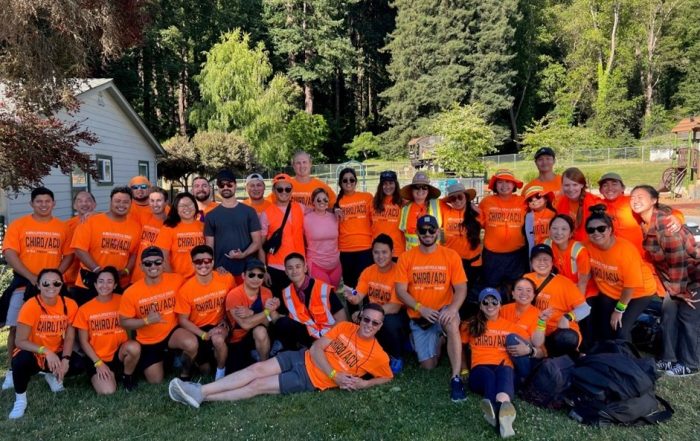 A group photo of the 2022 SCU AIDS LifeCycle Team