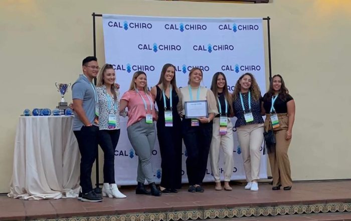 SCU DC Students at the CalChiro 2022 Conference