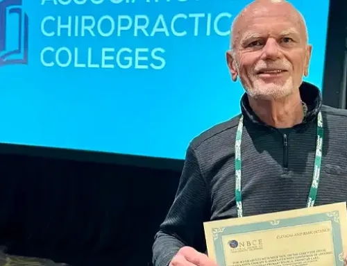 SCU’s Dr. James Whedon receives NBCE Research Award at 2025 ACCRAC Conference