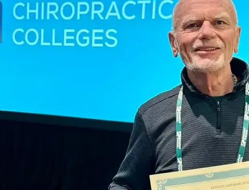 SCU’s Dr. James Whedon receives NBCE Research Award at 2025 ACCRAC Conference